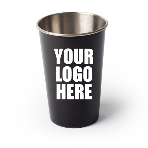 Personalized Pint Metal Cup (16oz)