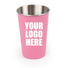 Load image into Gallery viewer, Personalized Pint Metal Cup (16oz)
