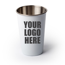 Load image into Gallery viewer, Personalized Pint Metal Cup (16oz)
